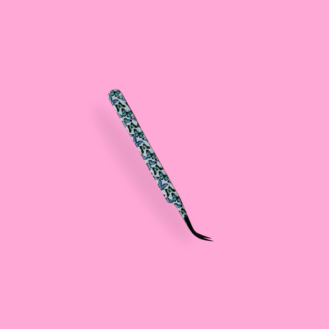 Mariposa Curved Isolation Tweezer